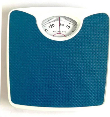 

Zelenor 9704 Analog Weight Machine Capacity 130Kg Mechanical Bolt Weighing Scale(Blue)