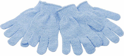 

SHAFIRE Exfoliating BathShower Gloves Cleansing Body Removes Dead Skin (2 Pairs)