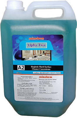

Rainchem Alpha Two Hygienic Hard Surface Disinfectant Cleaning Concentrate Pack Of 5000 ML Refreshing Long Lasting Fragrance(5000 ml)