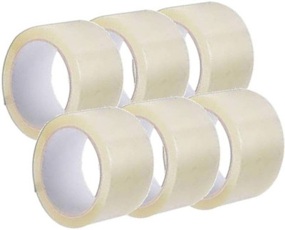 

SD Cello Tape Set of 6, Brown Single Sided (Manual)(White)