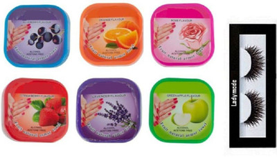 

Ladymode Eyelash And Nail Paint Remover Pack of 6(Set of 7)