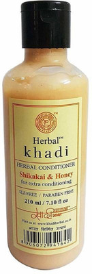 

Herbal Khadi SHIKAKAI & HONEY CONDITIONER-SLS,PARABEN FREE-210ml(210 ml)