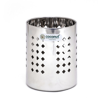 COCONUT Empty Cutlery Box Case(silver  Holds 1 Pieces)