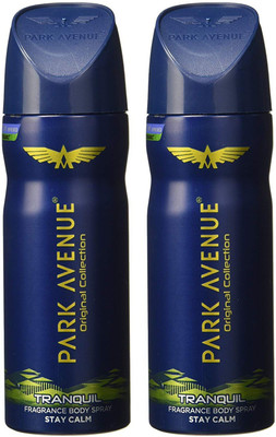 

Park Avenue Tranquil Body Deodorant for Men, 100g (Pack of 2) Body Spray - For Men(150 ml, Pack of 2)