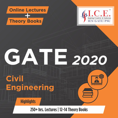 

ICE GATE Civil Engineering 2020 Exam Preparation Course (Online Lectures + Theory Books) Correspondence Program(Online)