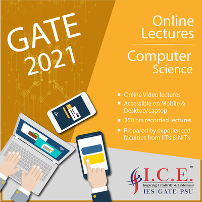 

ICE GATE Computer Engineering (Online Lectures) Course For GATE Exams - 2021(Online)