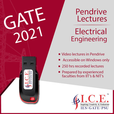 

ICE GATE Electrical Engineering (Video Lectures) - USB Course - 2021(pendrive)