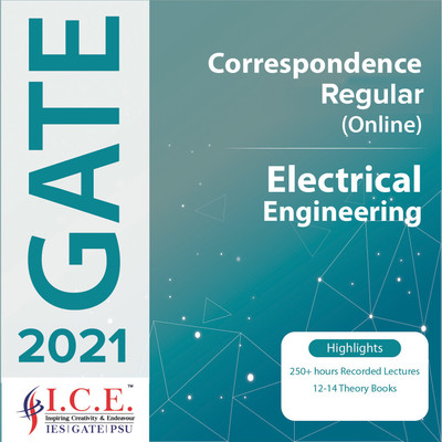 

ICE GATE Electrical Engineering 2021 Exam Preparation Course (Online Lectures + Theory Books) Correspondence Program(Online)