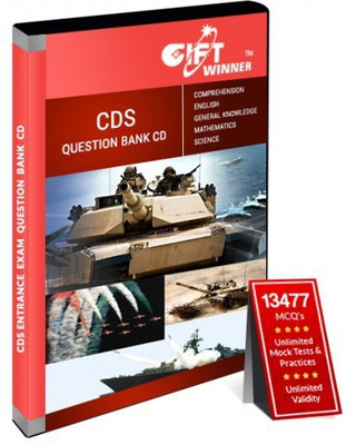 GIFTWINNER CDS Entrance Exam Question Bank(CD)