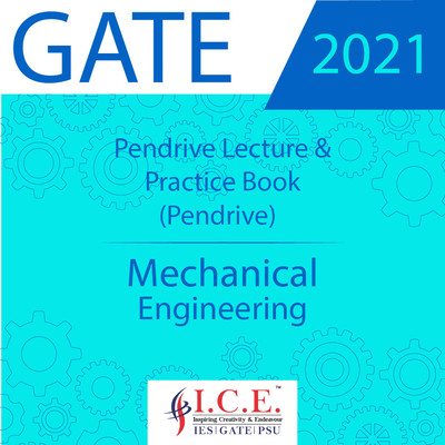 

ICE GATE Mechanical Engineering (Pen Drive Lectures + Practice Books ) -Course For GATE Exams - 2021(pendrive)