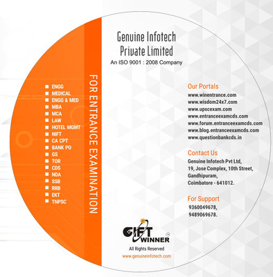 

GIFTWINNER NDA Entrance Exam Guide(CD)