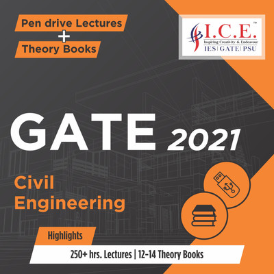 

ICE GATE Civil Engineering 2021 Exam Preparation Course (Pendrive Lectures + Theory Books) Correspondence Program(pendrive)