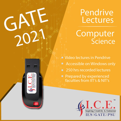 

ICE GATE Computer Science (Video Lectures) - USB Course - 2021(pendrive)