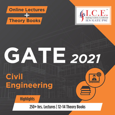 

ICE GATE Civil Engineering 2021 Exam Preparation Course (Online Lectures + Theory Books) Correspondence Program(Online)