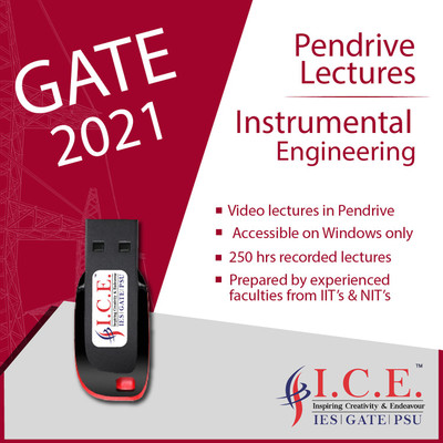 

ICE GATE Instrumentation Engineering (Video Lectures) - USB Course - 2021(pendrive)