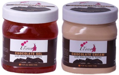 

I TOUCH ORGANIC HERBAL NATURAL CHOCOLATE GEL AND CREAM WITH SHEA BUTTER AND HONEY 2PCS COMBO(1000 ml)