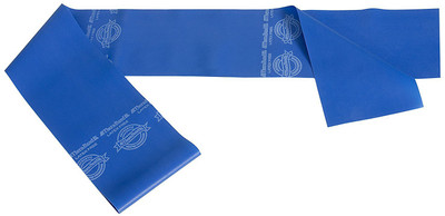 Theraband Blue Extra Heavy Resistance Latex Free Exercise Band 5Feet x 4Inch Resistance Band(Blue, Pack of 1)