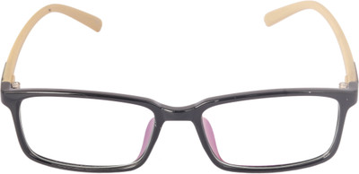 Mykindofstore Full Rim Rectangle Frame(130 mm)