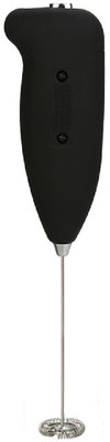 

DJ FINDER Handheld Milk Frother Coffee Foam Maker Stainless Steel Whisk Hand Blender Kitchen Tools 3 W Hand Blender(Black)