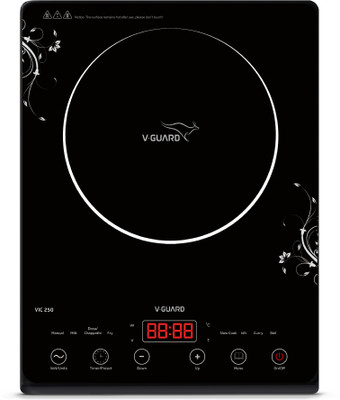 

V-Guard VIC 250 (2000 W) Induction Cooktop(Black, Touch Panel)