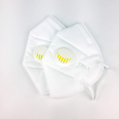 

mra fashion PM2.5 White 2 piece Anti Pollution Face Mask with Activated Carbon- Filter, PM2.5 Filtration, Adjustable Nose Clip: for Men/Women W2 Mask