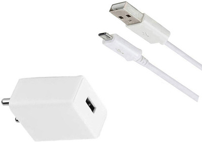 DAKRON Wall Charger Accessory Combo for Vivo Y93(White)