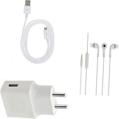 DAKRON Wall Charger Accessory Combo for Honor 8C(White)