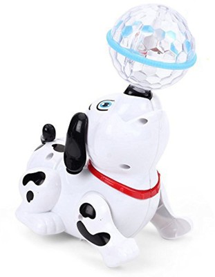 Aastha Enterprise Dancing Dog musical toys for kids(White)