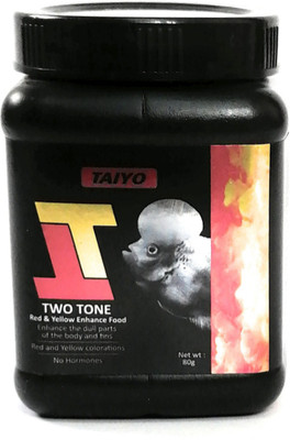 

Taiyo TWO TONE Red and Yellow Enchance 80 g Dry Fish Food