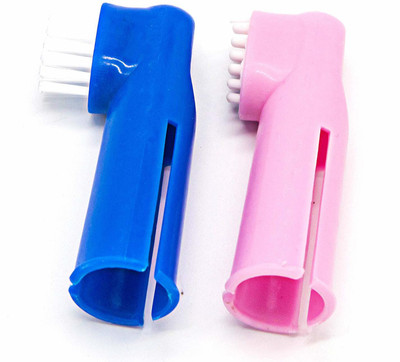 

SHAFIRE Pet Dental Care Finger Toothbrush Set - Pack of 2 Pet Toothbrush(dog)
