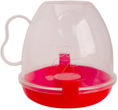 

Cpixen EZ KitchenWare Microwave Small Fast Easy Mini Poppers Plastic Popcorn Maker MM-564 4 g Popcorn Maker(Red, White)