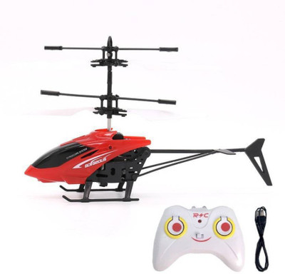 kairacreation-exceed-induction-flying-indoor-helicopter-with-remote-and-sensorred