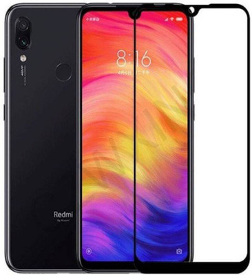 HOBBYTRONICS Edge To Edge Tempered Glass for MI REDMI NOTE 7(Pack of 1)