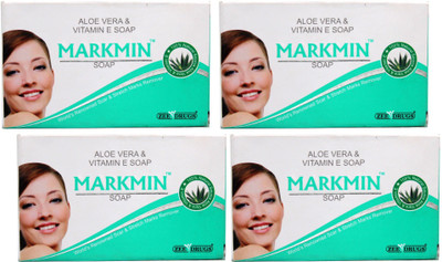 ZEE DRUGS Markmin Aloevera & Vitamin e soap(4 x 75 g)