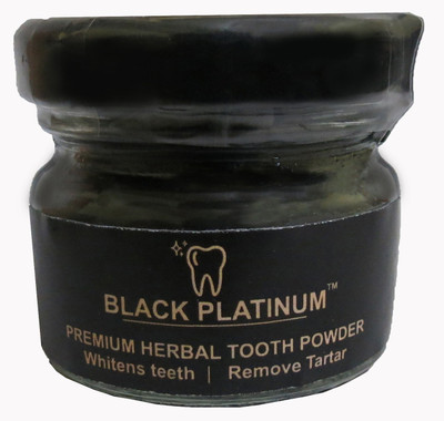 

Black Platinum Premium Herbal Tooth Powder(15 g)