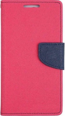 Mehsoos Flip Cover for SAMSUNG Galaxy On Max, Samsung Galaxy J7 Max(Pink, Pack of: 1)