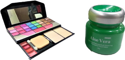 

Miss Boss kb aloe vera foundation and fashion makeup kit combo(Set of 2)