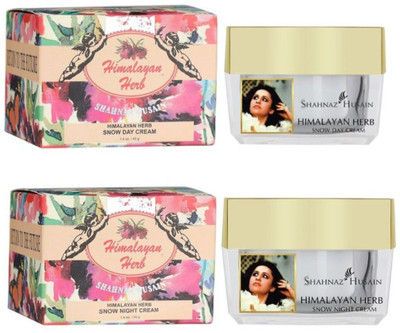 

Shahnaz Husain Snow (Day Cream + Night Cream) Each 40gm(Set of 2)