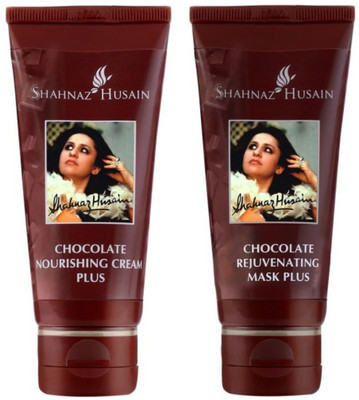Shahnaz Husain Chocolate (Nourishing Cream Plus (50gm) + Rejuvenating Mask (100gm)(Set of 2)