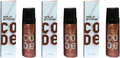 

Wild Stone COPPER ( PACK OF 3) Perfume Body Spray - For Men(120 ml, Pack of 3)