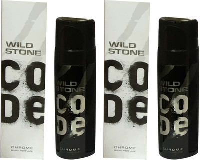 

Wild Stone CHROME ( PACK OF 2) Perfume Body Spray - For Men(120 ml, Pack of 2)