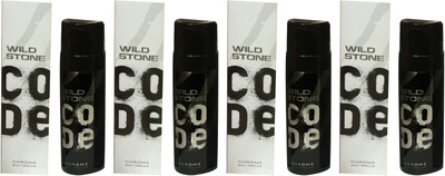 

Wild Stone CHROME ( PACK OF 4) Perfume Body Spray - For Men(120 ml, Pack of 4)