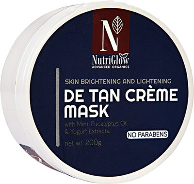 

Nutriglow Advanced Organics De Tan Cream Mask(200 ml)