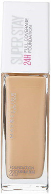 

Maybelline New York Super Stay 24H Full coverage Liquid Foundation(Natural Beige 220)