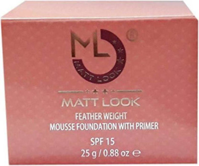 

Mattlook MF-01 Feather Weight Mousse Foundation With Primer SPF 15 (Satin Color) Foundation(Satin)
