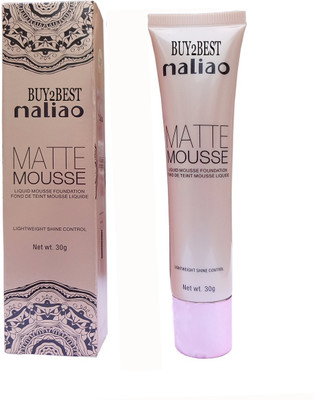 

BUY2BEST ORIGINAL HIGH QUALITY MALIAO LIQUID MATTE MOUSSE LIGHT WEIGHT FOUNDATION FOR ALL SKIN TONE Foundation(BEGIE)