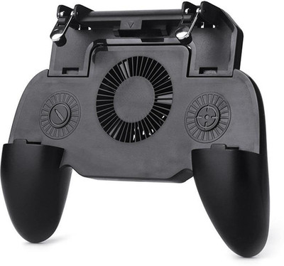

BUY SURETY Pubg Universal Good Quality Game Controller || Metal L 1 R 1 Shooter Trigger || Fire Button || Cooling Cooler Fan || GamePad 4 In 1 Portable || 4 in 1 2000mAh Power Bank || Cellphone Charging Stand || Holder || USB Gamepad || Smartphone USB Gam