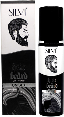 

Silvi Unisex Hair & Beard 2 in 1 Spray Hair Spray(100 ml)