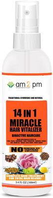 

AM2PM Ayurvedic 14 IN 1 Miracle Hair Vitalizer-Bioactive HairCare(Complete Hair Treatment for Total Hair Revival(100 ml)