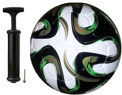 SBS Brazuca Black With Air pump Football Kit
